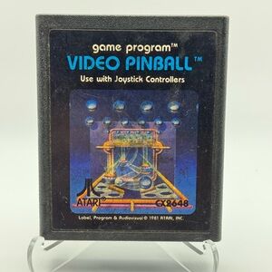 Video Pinball for Atari 2600 Untested / Cartridge Only / Fast Shipping / OBO